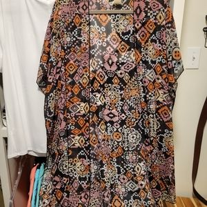Multi colored Kimono XL